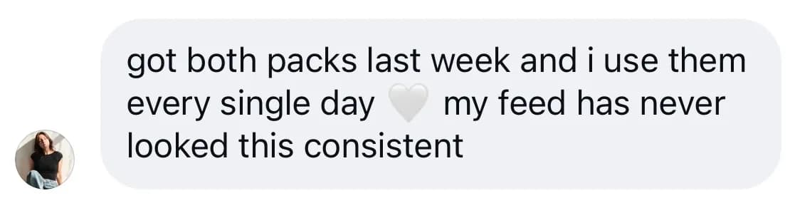 Customer feedback screenshot 1